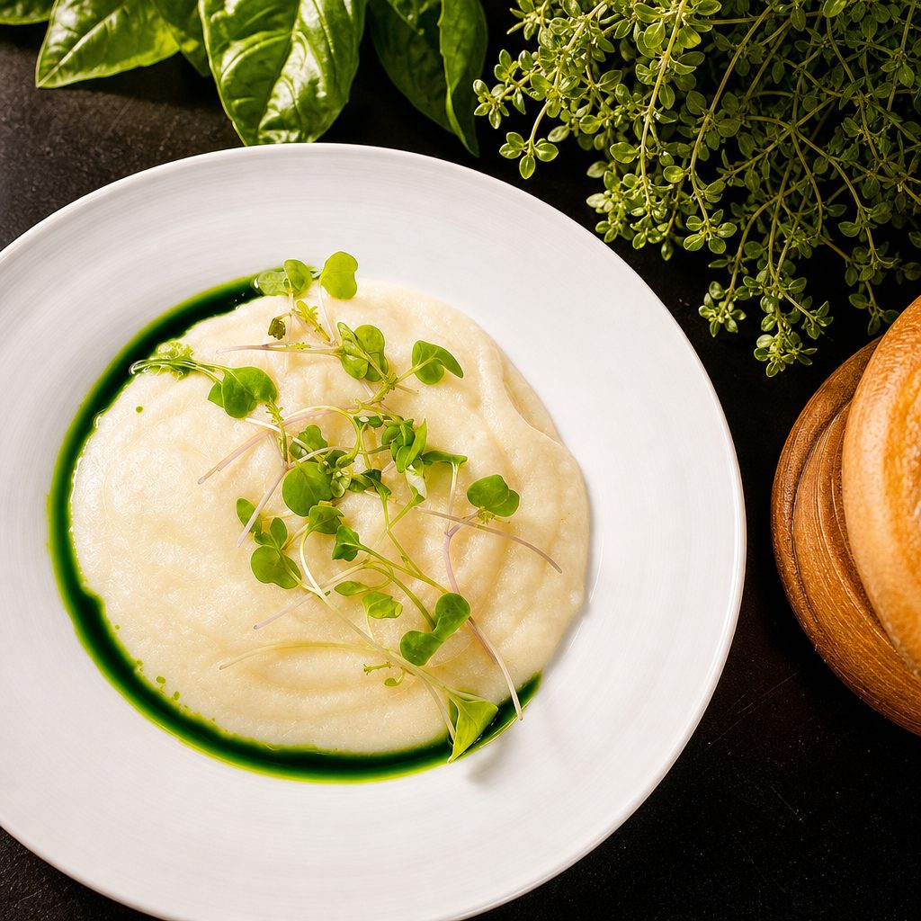 Creamed mashed Potatoes.