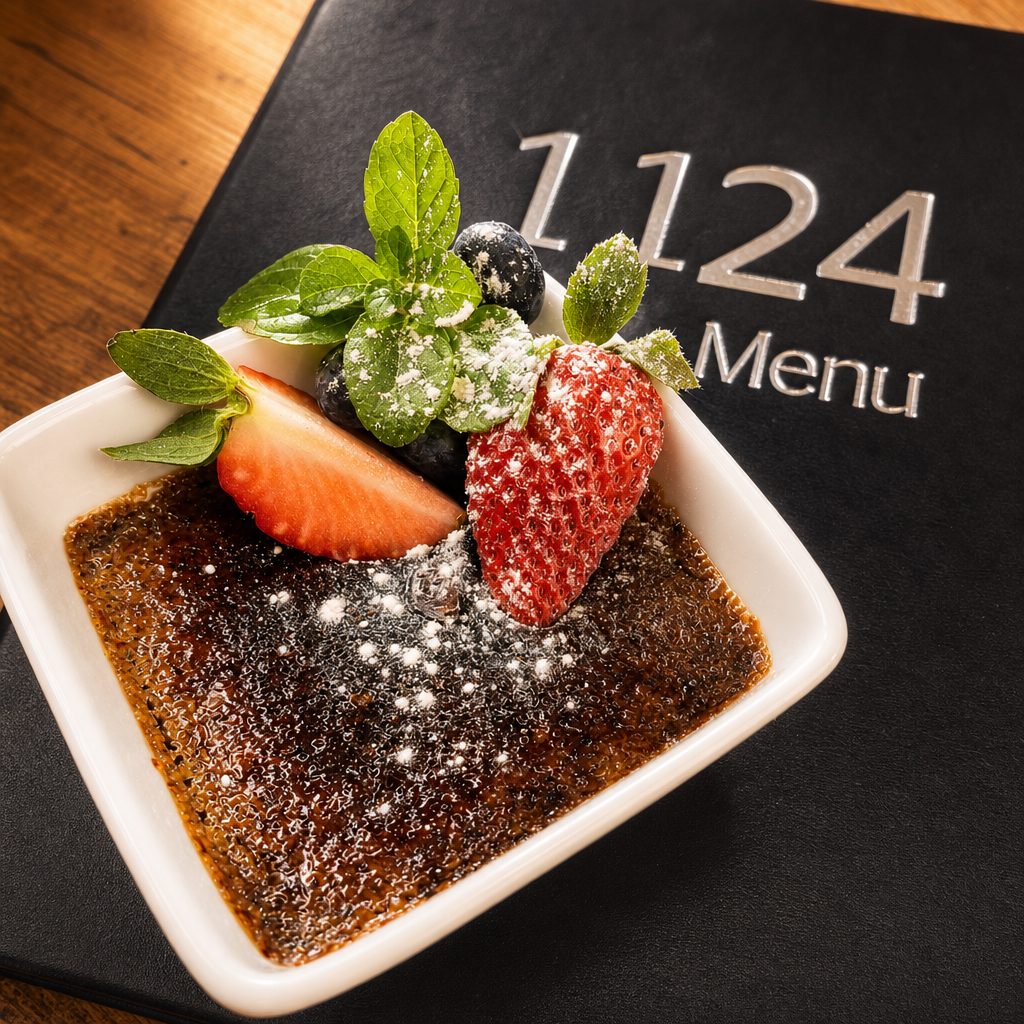 Chocolate Crème Brulee.